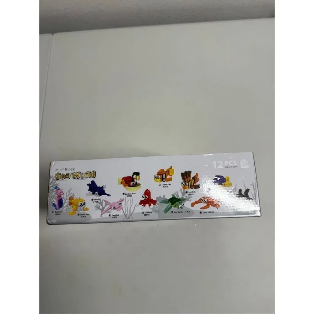 DR STAR DIY Sea World Mini Blocks 12 pcs Set